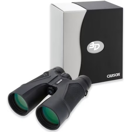 Binoclu vanatoare profesional CARSON 3D 10x50 fotografie 7