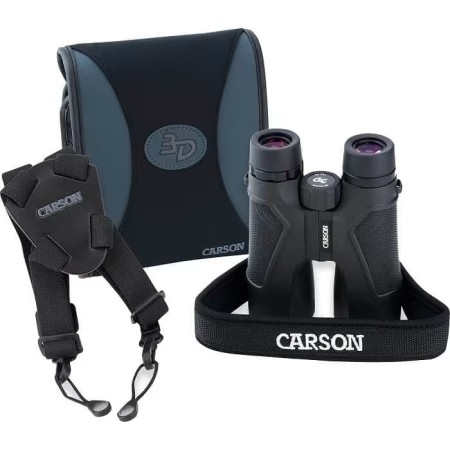 Binoclu vanatoare profesional CARSON 3D 10x50 fotografie 1