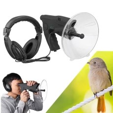 Microfon directional pentru studiul animalelor și păsărilor