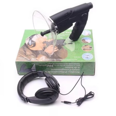 Microfon directional pentru studiul animalelor și păsărilor fotografie 2