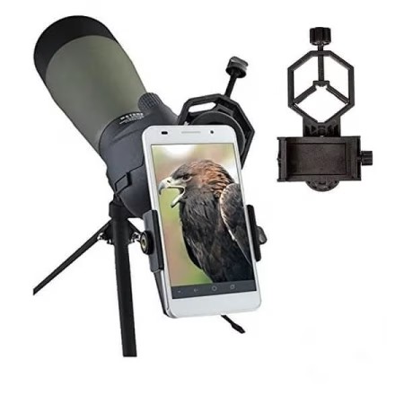Suport de conectare pentru telefoane mobile la dispozitive optice fotografie 3