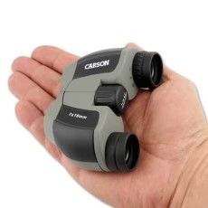 Binoclu compact American Carson Miniscout 7×18