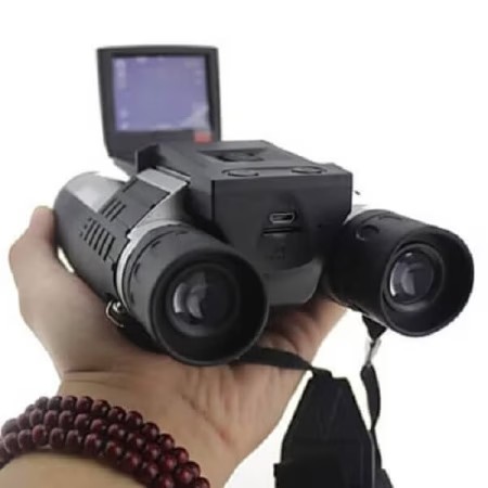 Binoclu cu camera foto fotografie 1