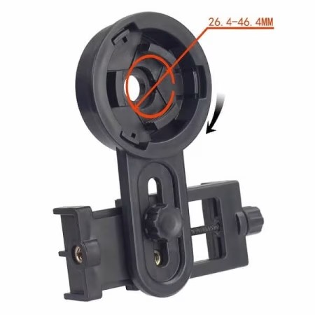 Suport de vânătoare pentru conectarea instrumentului optic cu smartphone-ul fotografie 7