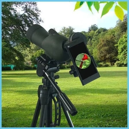 Suport de vânătoare pentru conectarea instrumentului optic cu smartphone-ul fotografie 8